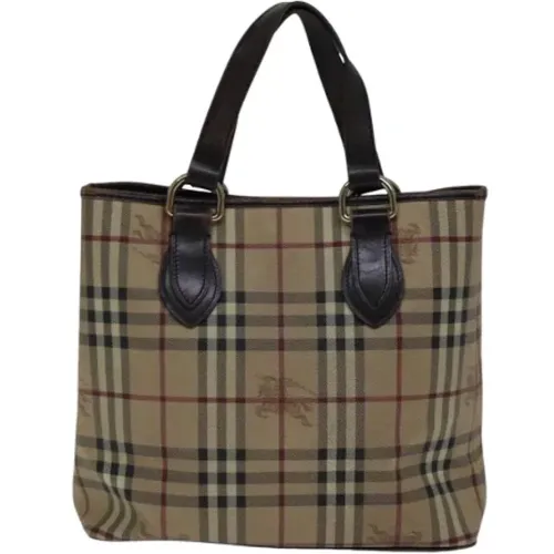 Pre-owned Canvas totes , female, Sizes: ONE SIZE - Burberry Vintage - Modalova