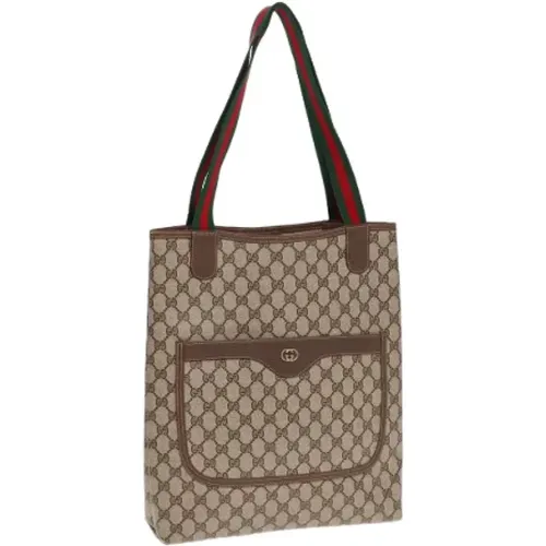 Pre-owned Tote Bags, female, , Size: ONE SIZE Pre-owned Leather gucci-bags - Gucci Vintage - Modalova