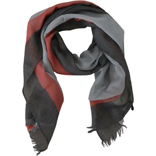 Scarves, male, , Size: ONE SIZE Cotton Shawl Wrap Scarf - Costume National - Modalova