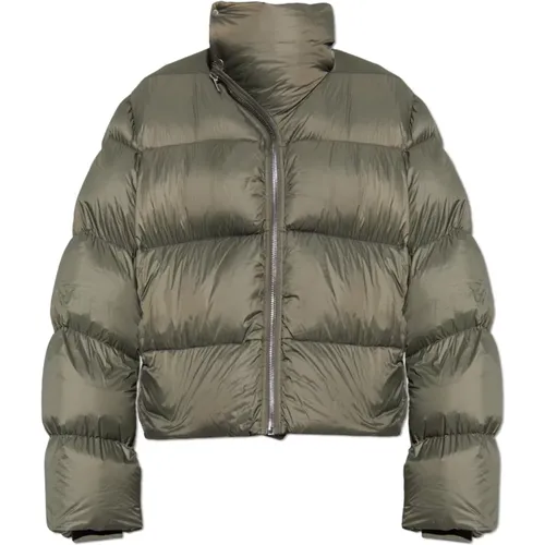 Down Jackets, male, , Size: L Turtle down jacket - Rick Owens - Modalova