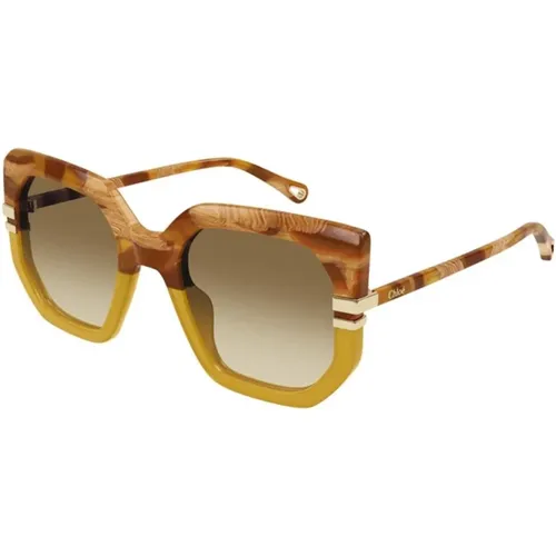 Sunglasses Model Ch0240S , unisex, Sizes: 53 MM - Chloé - Modalova