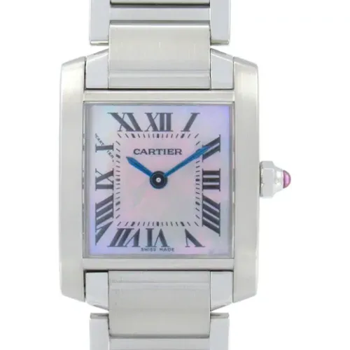 Pre-owned Watches, female, , Size: ONE SIZE Pre-owned Glass watches - Cartier Vintage - Modalova