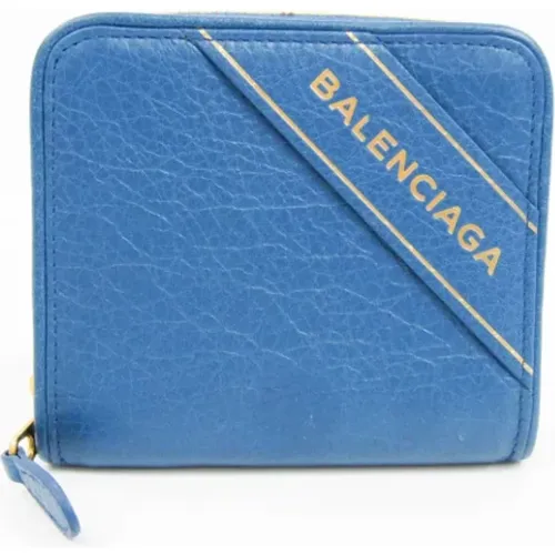 Pre-owned Wallets, female, , Size: ONE SIZE Pre-owned Leather wallets - Balenciaga Vintage - Modalova