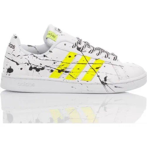 Handgefertigte Weiße Sneakers Fluorescent Noos , Herren, Größe: 36 2/3 EU - Adidas - Modalova