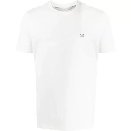 Goggle Print T-Shirt , Herren, Größe: S - C.P. Company - Modalova