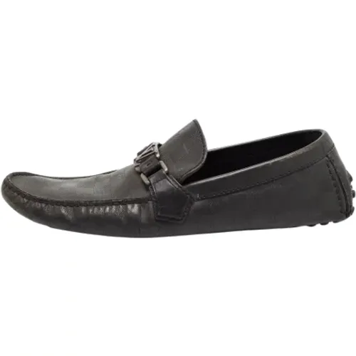 Pre-owned Flats, male, , Size: 10 1/2 US Pre-owned Leather flats - Louis Vuitton Vintage - Modalova