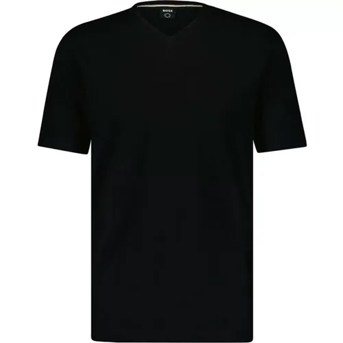 Slim Fit V-Neck T-Shirt , male, Sizes: S, 2XL, 3XL, M - Hugo Boss - Modalova