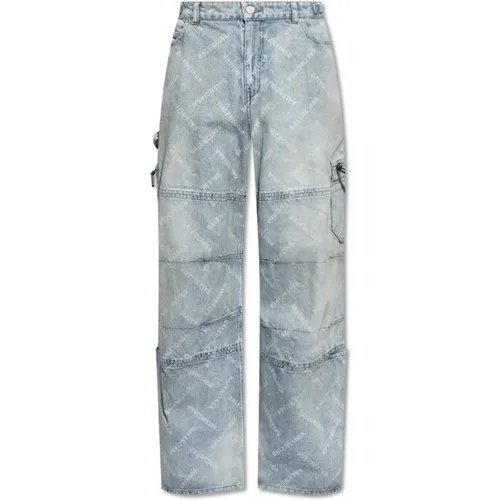 Jeans mit Logo Balenciaga - Balenciaga - Modalova