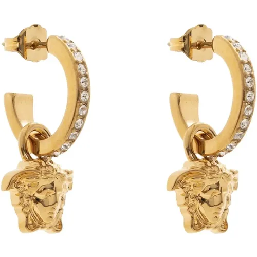 Earrings, unisex, , Size: ONE SIZE Medusa head earrings - Versace - Modalova