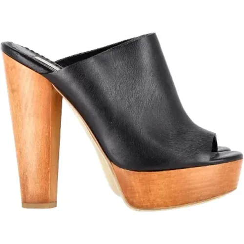 Pre-owned Leather heels , female, Sizes: 5 UK - Stella McCartney Pre-owned - Modalova