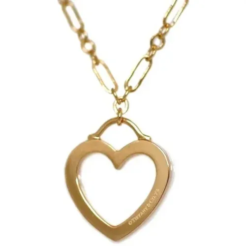 Pre-owned Jewellery, female, , Size: ONE SIZE Pre-owned Rose Gold necklaces - Tiffany & Co. Pre-owned - Modalova