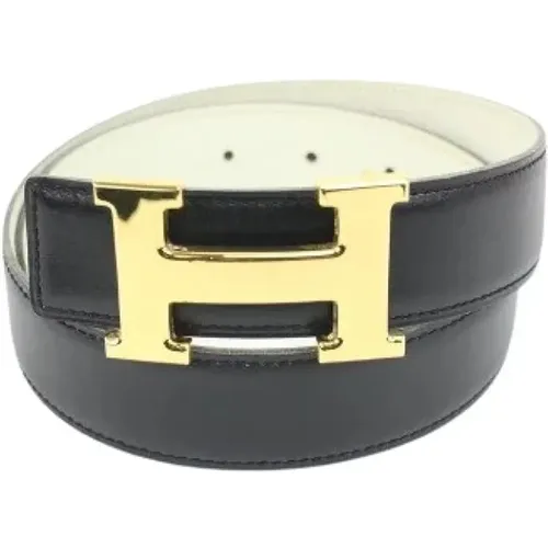 Pre-owned Belts, female, , Size: ONE SIZE Pre-owned Leather belts - Hermès Vintage - Modalova