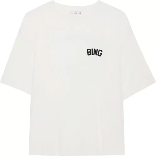 Louis Hollywood T-Shirt , Damen, Größe: XS - Anine Bing - Modalova