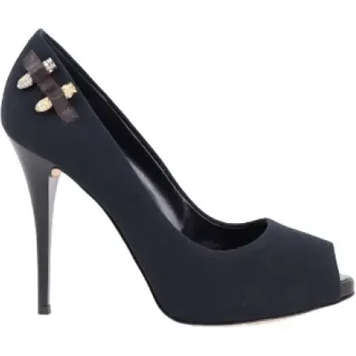 Pre-owned Pumps, female, , Size: 7 US Pre-owned Canvas heels - Giuseppe Zanotti Pre-owned - Modalova