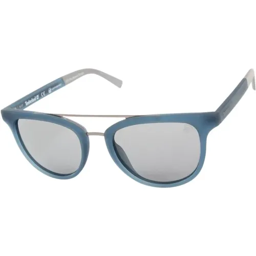 Blaue Kunststoff-Sonnenbrille Polarisiert Schutz - Timberland - Modalova