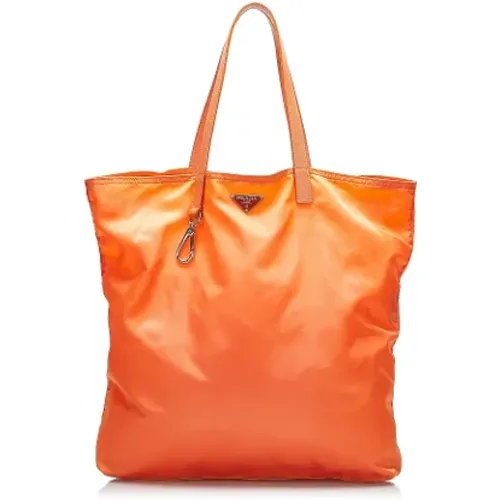 Pre-owned Tote Bags, female, , Size: ONE SIZE Pre-owned Nylon totes - Prada Vintage - Modalova