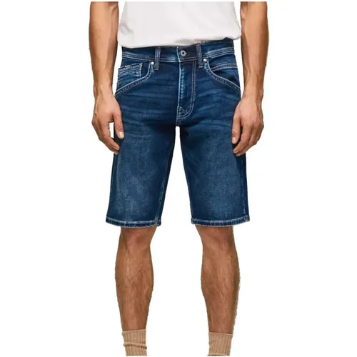 Denim Shorts , Herren, Größe: W36 - Pepe Jeans - Modalova