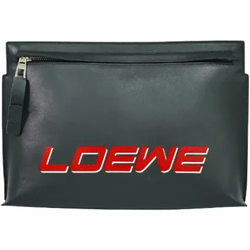 Pre-owned Leather clutches , unisex, Sizes: ONE SIZE - Loewe Pre-owned - Modalova