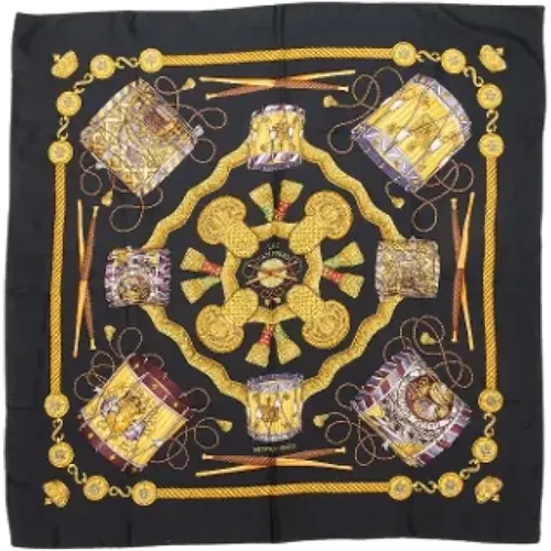 Pre-owned Scarves, female, , Size: ONE SIZE Pre-owned Silk scarves - Hermès Vintage - Modalova