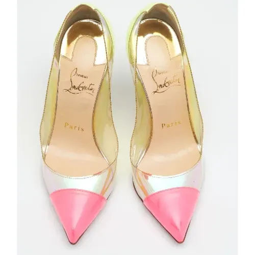 Pre-owned Leather heels , female, Sizes: 3 UK - Christian Louboutin Pre-owned - Modalova