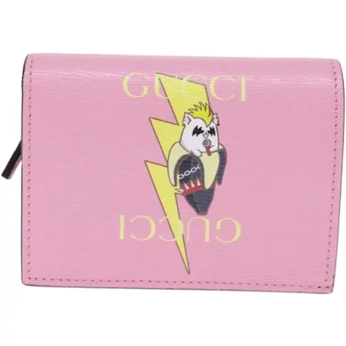 Pre-owned Leather wallets , female, Sizes: ONE SIZE - Gucci Vintage - Modalova