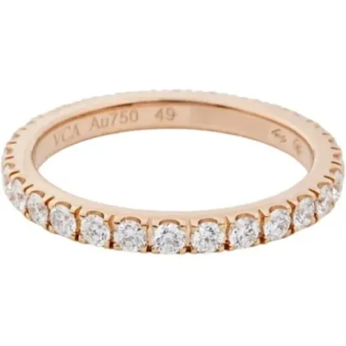 Pre-owned Jewellery, female, , Size: ONE SIZE Pre-owned Rose Gold rings - Van Cleef & Arpels Pre-owned - Modalova