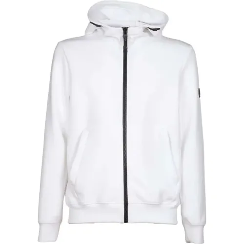 Zip-throughs, male, , Size: XL Sporty Hoodie with Zip Closure - People of Shibuya - Modalova