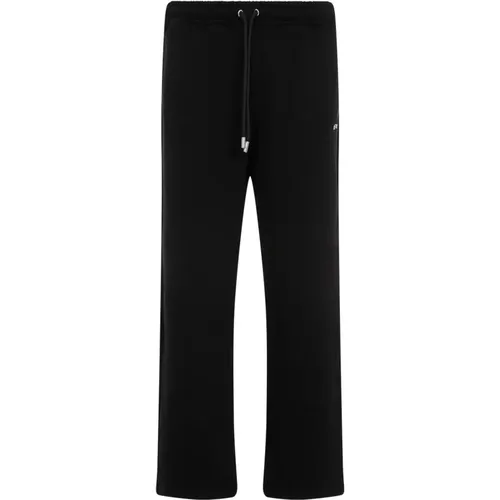 Cotton Trousers , male, Sizes: L, S - Off White - Modalova