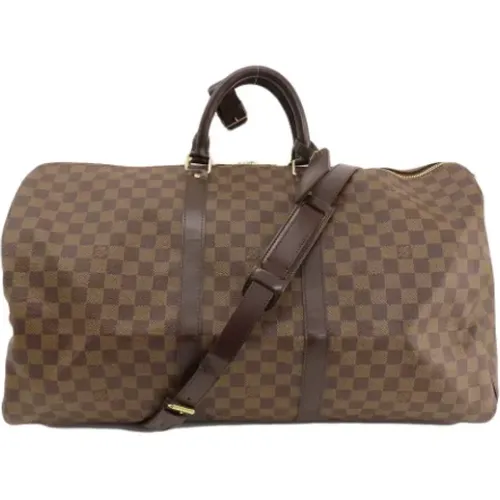 Pre-owned Weekend Bags, female, , Size: ONE SIZE Pre-owned Canvas louis-vuitton-bags - Louis Vuitton Vintage - Modalova