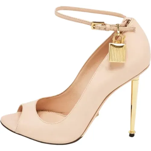 Pre-owned Leather heels , female, Sizes: 3 1/2 UK - Tom Ford Pre-owned - Modalova