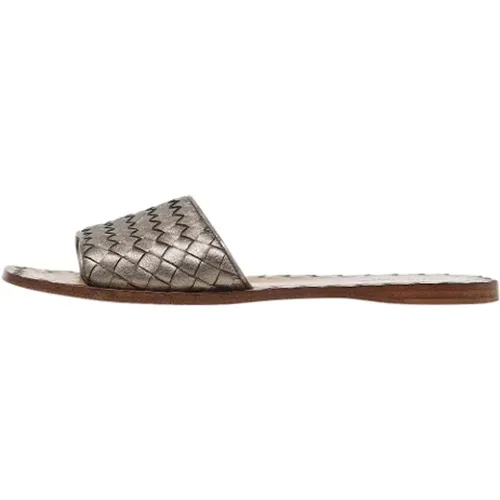 Pre-owned Leather flats , female, Sizes: 5 UK - Bottega Veneta Vintage - Modalova