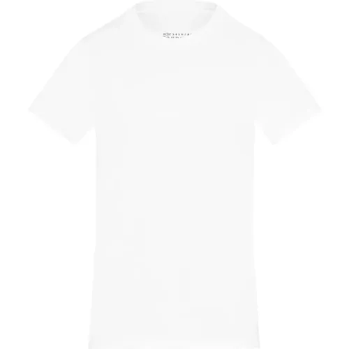 Weiße T-Shirts und Polos mit Einzigartigen Nähten , Herren, Größe: M - Maison Margiela - Modalova