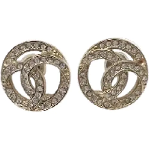 Pre-owned Fabric earrings , female, Sizes: ONE SIZE - Chanel Vintage - Modalova