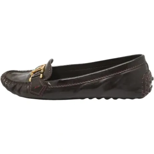 Pre-owned Flats, female, , Size: 7 US Pre-owned Leather flats - Louis Vuitton Vintage - Modalova