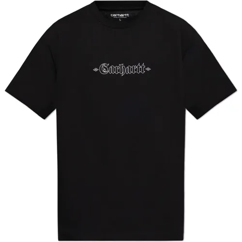 T-Shirt mit Logo , Herren, Größe: S - Carhartt WIP - Modalova