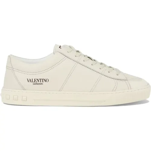 Sneakers, male, , Size: 12 US Cityplanet Leather Sneakers - Valentino Garavani - Modalova