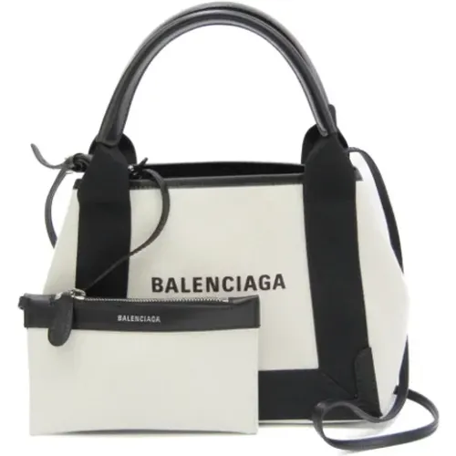 Pre-owned Shoulder Bags, female, , Size: ONE SIZE Pre-owned Canvas balenciaga-bags - Balenciaga Vintage - Modalova