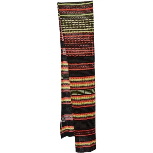 Pre-owned Scarves, female, , Size: ONE SIZE Pre-owned Cotton scarves - Missoni Pre-owned - Modalova