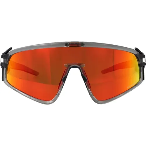 Sunglasses, male, , Size: ONE SIZE Latch Panel Sunglasses for Stylish Look - Oakley - Modalova