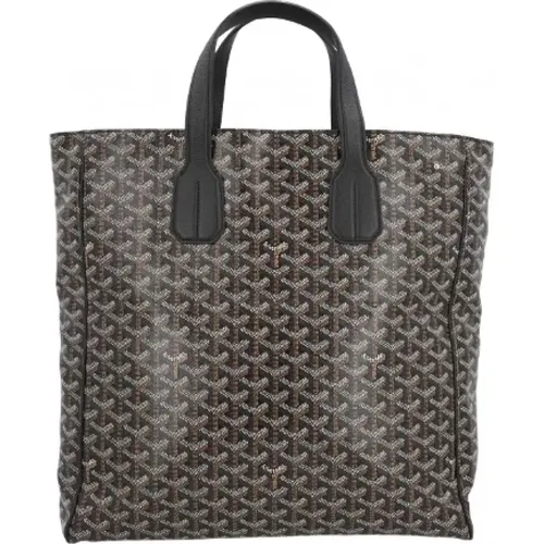 Pre-owned Tote Bags, female, , Size: ONE SIZE Pre-owned Canvas handbags - Goyard Vintage - Modalova