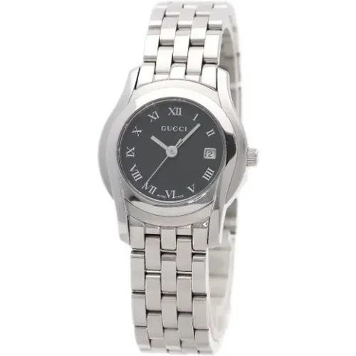 Pre-owned Watches, female, , Size: ONE SIZE Pre-owned Stainless Steel watches - Gucci Vintage - Modalova