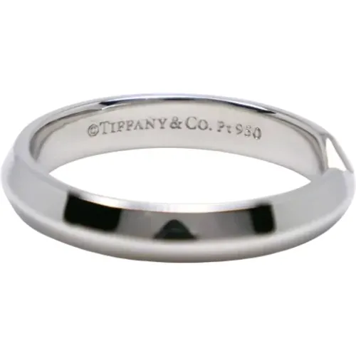 Pre-owned Jewellery, female, , Size: ONE SIZE Pre-owned Platinum rings - Tiffany & Co. Pre-owned - Modalova