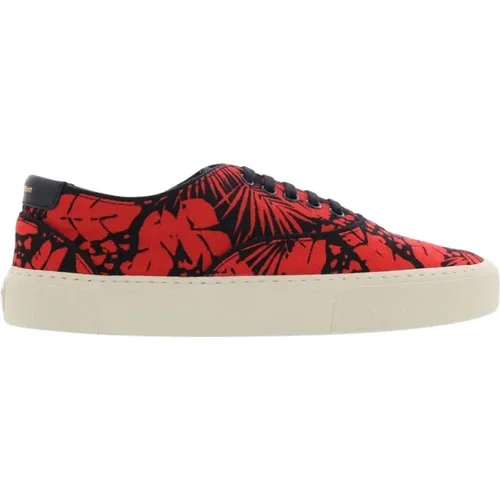 Palm Mix Mens Olona Style , male, Sizes: 9 1/2 UK, 6 1/2 UK - Saint Laurent - Modalova