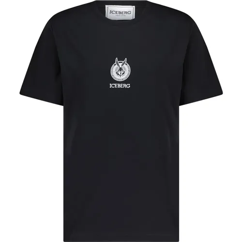 Looney Tunes Print T-Shirt , male, Sizes: S, 2XL, L, XL - Iceberg - Modalova