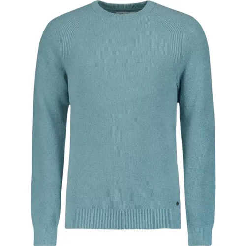 Soft Ribknit Crewneck Pullover , male, Sizes: XL, M, 3XL, L - No Excess - Modalova