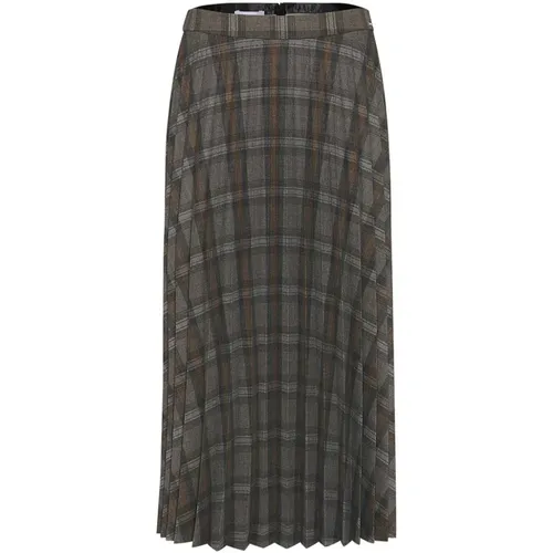 Midi Skirts , female, Sizes: M, L - CINQUE - Modalova