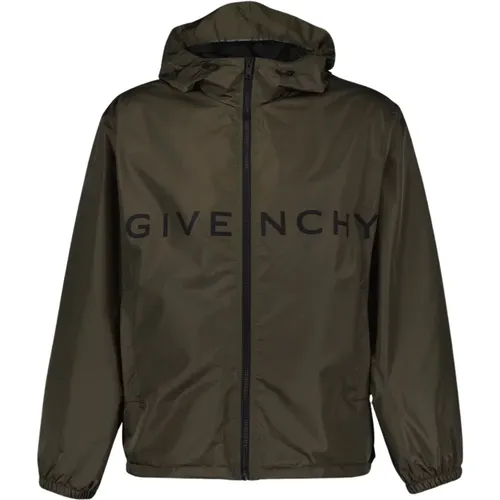 Windproof Jacket , male, Sizes: 2XL, XL - Givenchy - Modalova