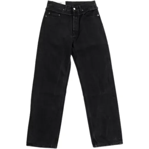 Straight Jeans, male, , Size: W31 waist detail denim pants - Size: 30,Colour: 1200 - Ambush - Modalova