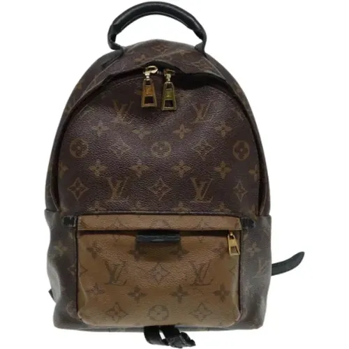 Pre-owned Backpacks, female, , Size: ONE SIZE Pre-owned Canvas backpacks - Louis Vuitton Vintage - Modalova