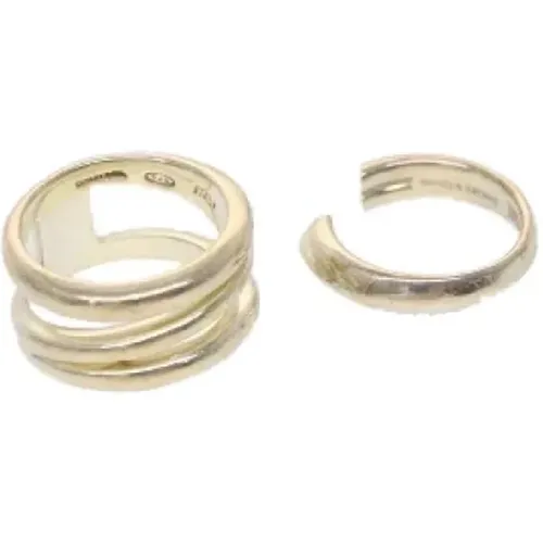 Pre-owned Jewellery, female, , Size: ONE SIZE Pre-owned Metal rings - Tiffany & Co. Pre-owned - Modalova